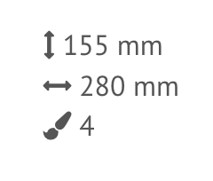 rozmery IMould potisk kelimek 500ml